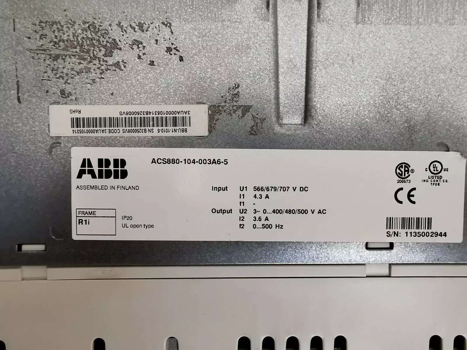 ABB ACS880 Industrial Drives ACS880-104