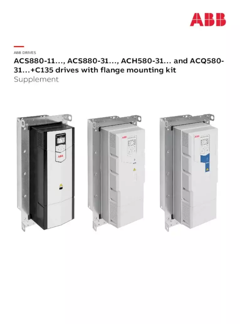 ABB ACS880 Industrial Drives ACS880-31