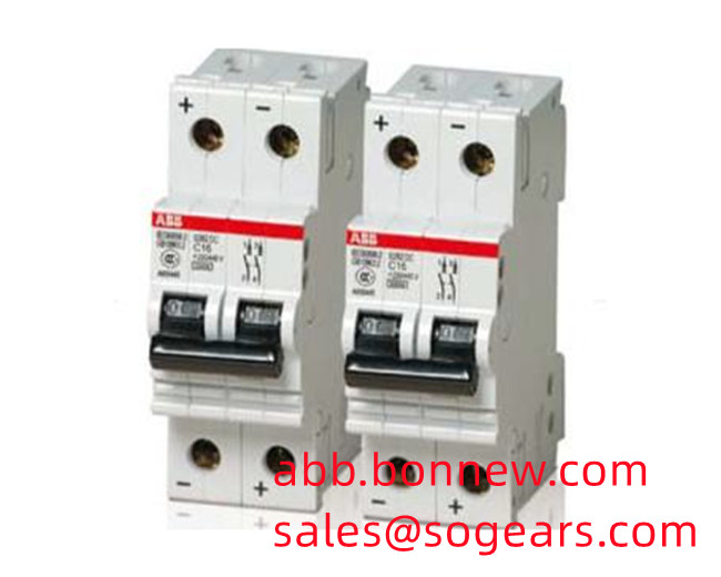 What do ABB DC frame circuit breakers do?